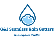 G&J Seamless Rain Gutters logo