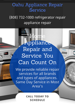 Avatar for Oahu Appliance Repair Service