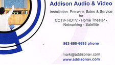 Logo for Addison Audio & Video