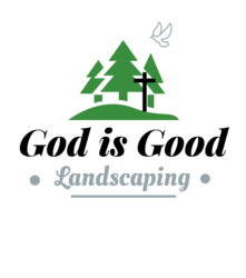 God is Good Landscaping logo
