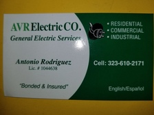 AVR Electric, Inc. logo