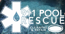Logo for 911 Pool Rescue Cleaning and Repair