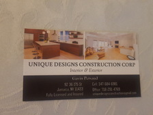Unique Designs Construction, Corp. logo