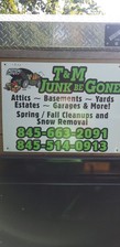 Logo for T&M Junk Be Gone