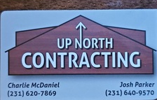 Logo for Up North Contracting