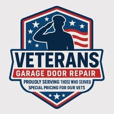 Logo for Veterans Garage Door Service