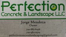 Perfection Concrete and Landscaping, LLC logo
