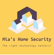 Logo for Mia's Home Security and Automation