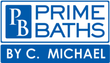 Logo for Prime Baths by C. Michael Exteriors, Inc.