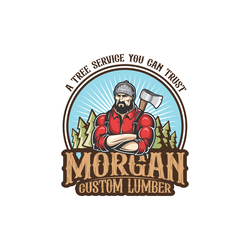 Morgan custom Lumber LLC logo