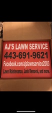 Logo for AJ's Lawn Service