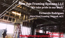 NEW AGE FRAMING SYSTEMS LLC logo