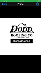 Dodd Roofing Company logo