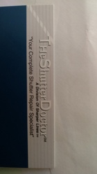 The Shutter Doctor - Unlicensed Contractor logo