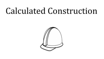 Calculated Construction logo