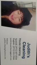 Judith's Cleaning logo