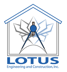 Lotus Engineering and Construction, Inc. logo