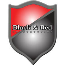 Logo for Black and Red Construction