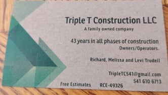 Triple T Construction, LLC logo