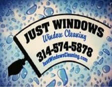 Just Windows Window Cleaning Co. logo