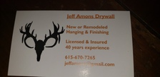 Jeff Amons Drywall logo