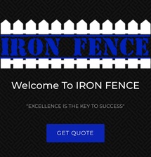 Iron fence llc logo