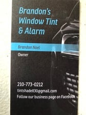 Avatar for Brandon's Window Tint & Alarm