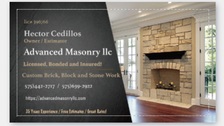 Advanced Masonry, LLC logo