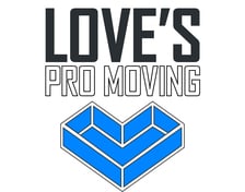 Logo for Love's Pro Moving Company LLC.
