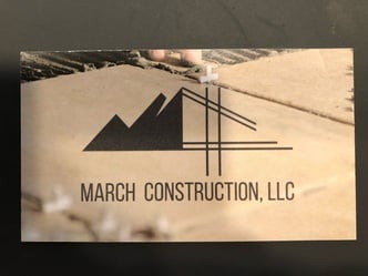 March Construction logo