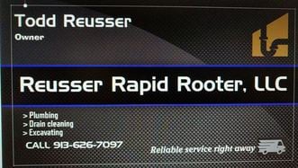 Reusser Rapid Rooter logo