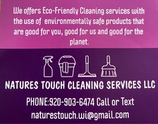 Nature's Touch Cleaning Services logo