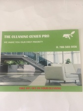 The Cleaning Genies Pro logo