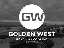 Golden West Heating and Cooling logo