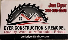 Logo for Dyer Construction & Remodel