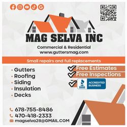 Mag Selva Roofing, Gutters, Siding, Decks Services logo