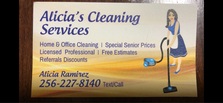 Alicia's Cleaning Services logo