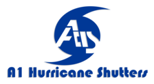 A1 HURRICANE SHUTTERS logo