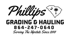 Logo for Phillips Construction and Grading