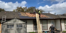 Logo for P&C Roofing