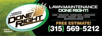 Done Right External Maintenance logo