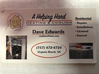 A Helping Hand Heatitng & Cooling logo