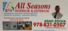 Logo for All Seasons Interior and Exterior