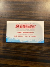 Logo for California Custom Coatings