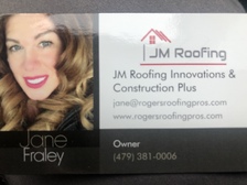 Logo for JM Roofing, Innovations, & Construction Plus Corp.