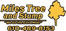 Miles Tree and Stump logo