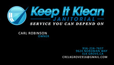 Keep It Klean Janitorial logo