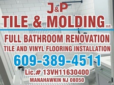 Logo for J&P Tile & Molding, LLC
