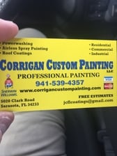 Logo for Corrigan Custom Painting, LLC