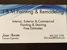 Logo for J&M Painting & Remodeling